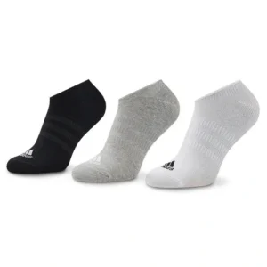 Lot De 3 Paires De Chaussettes ADIDAS Basses Unisexes Fines Et Légères IC1328 - Colorées