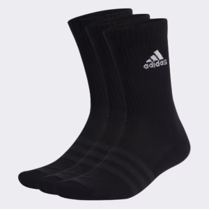 Chaussettes ADIDAS Cushioned Crew - 3 Paire - Noir/ Blanc