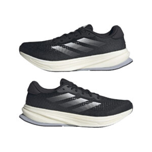 Chaussures De Course ADIDAS Supernova Rise Core - Noir Noyau / Blanc Carbone