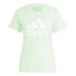 T-Shirt ADIDAS M/C Big Logo Pour Femme - Vert