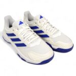Chaussures De Sport Basses ADIDAS Courtjam Control M If9136 Pour Hommes - Blanc / Bleu
