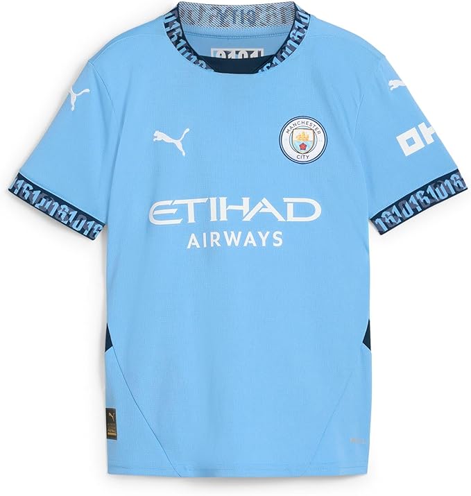Maillot Domicile PUMA Manchester City 24/25 Enfants - Bleu