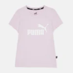 T-Shirt PUMA ESS Logo Tee G - Rose
