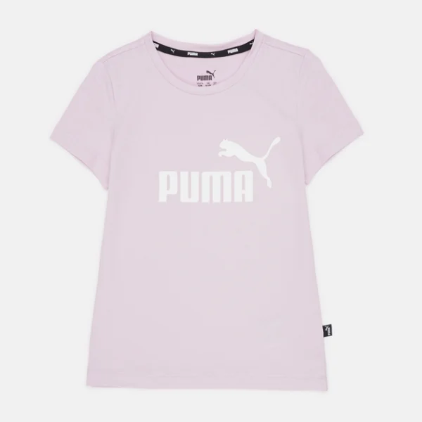 T-Shirt PUMA ESS Logo Tee G - Rose