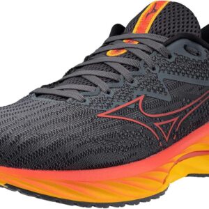 Chaussures De Course MIZUNO Wave Rider 27 J1Gc2303 51 Pour Homme - Gris/ Orange