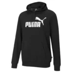 Sweat À Capuche PUMA Essential Big Logo 586688-01 Pour Homme - Noir