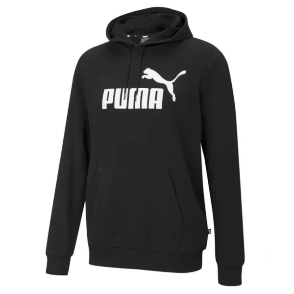Sweat À Capuche PUMA Essential Big Logo 586688-01 Pour Homme - Noir