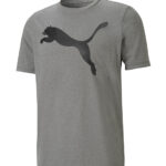 Polo Sport Homme PUMA 586724 09 Active Big Logo T-Shirt Gris