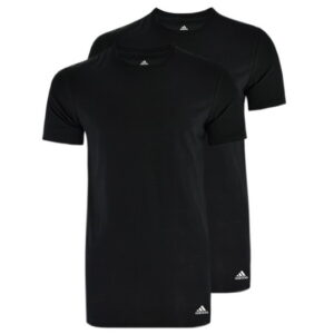 Lot De 2 T-Shirt De Sport Pour Homme ADIDAS En Coton Active Flex - Noir