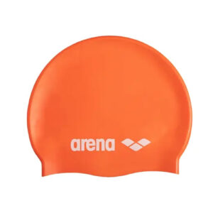 Bonnet De Bain Unisexe ARENA Classic En Silicone - Orange