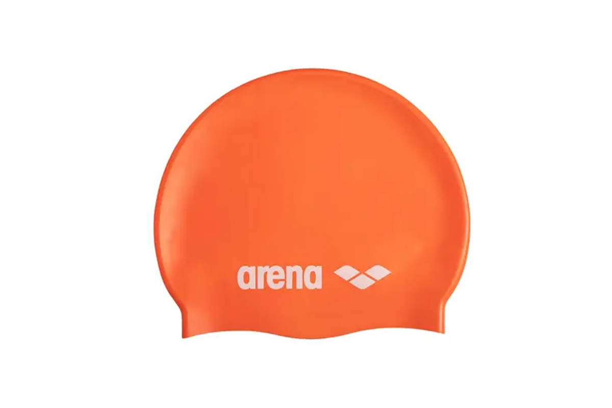Bonnet De Bain Unisexe ARENA Classic En Silicone - Orange