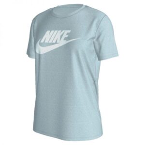 T-Shirt NIKE Coton Pour Femme W NSW CLUB SS TEE ICN FTRA - Bleu