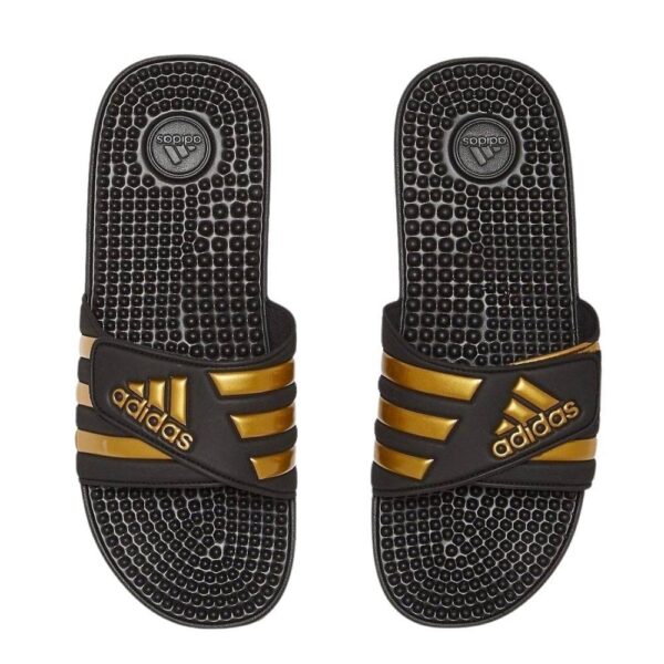Claquettes ADIDAS Adissage EG6517 Noir Doré