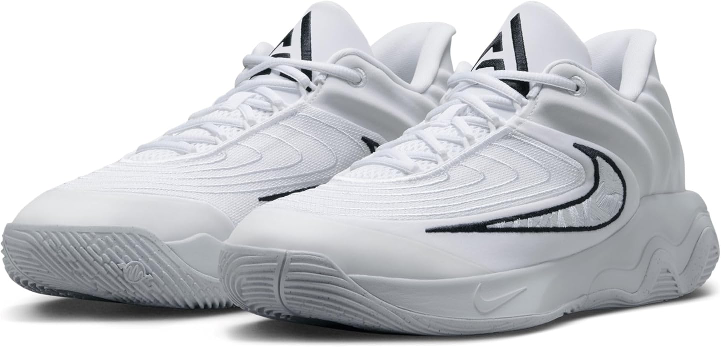 Chaussures De Basketball Blanches NIKE Giannis Immortality 4 Pour Homme - Blanc / Noir