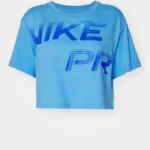 T-Shirt NIKE Pro Grx Pour Femme - Bleu Clair