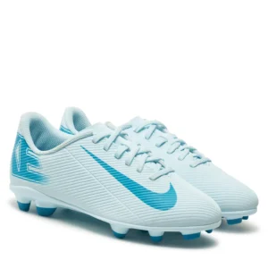 Chaussures De Football NIKE Vapor 16 Club FG/MG Pour Enfant - Bleu Clair