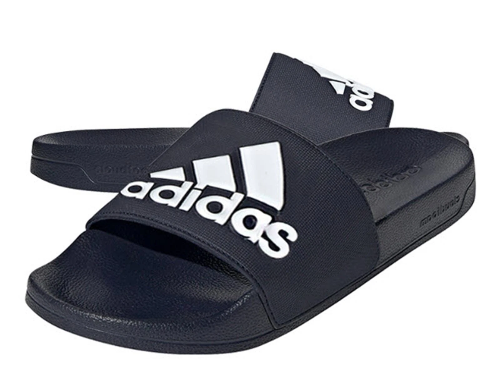 Sandales Décontractées ADIDAS Adilette Pour Hommes / Pantoufles De Douche Marine Coulissantes GZ3774