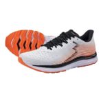 Chaussures De Course 361° Kairos Pour Homme, Blanc / Orange