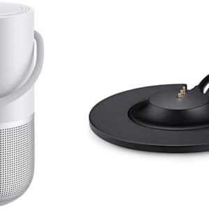 Enceinte Portable Multiroom BOSE Home Speaker Avec Assistants Vocaux Intégrés - Argent (Phase 2) PORTABLE HS SLV