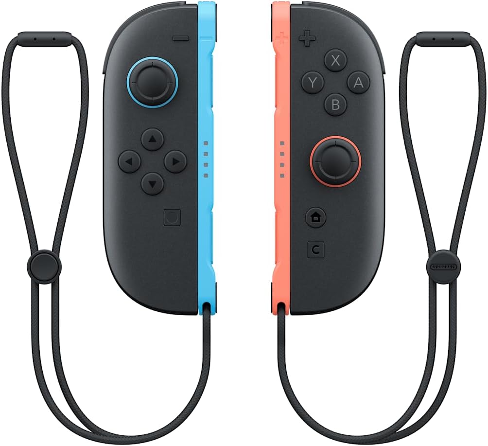 Paire De Manettes NINTENDO Switch 2 Joy-Con 2 Gauche Et Droite - Bleu Clair Et Rouge Clair
