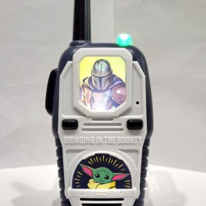 Lot De 2 Talkie-Walkie: Star Wars The Mandalorian