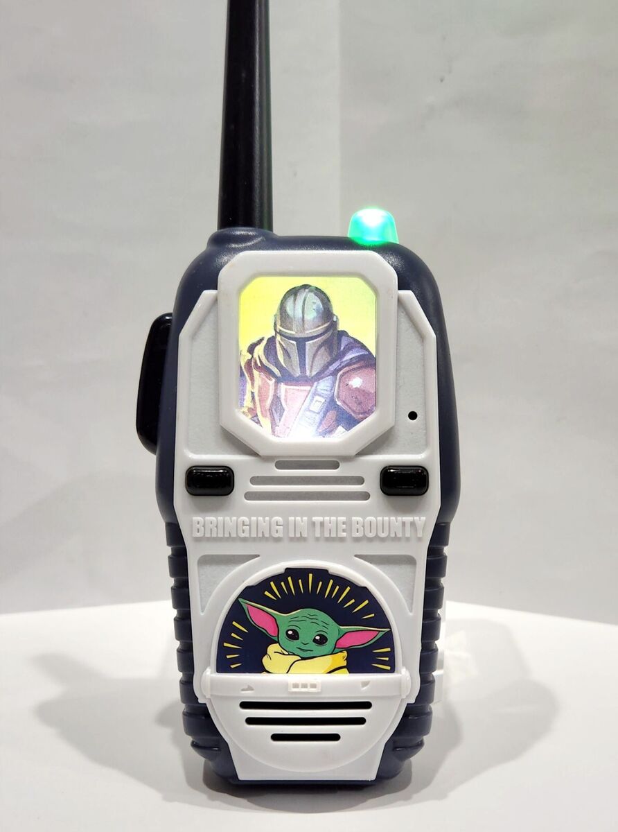 Lot De 2 Talkie-Walkie: Star Wars The Mandalorian