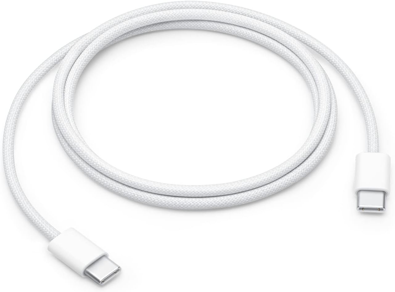 Câble De Charge Tissé APPLE USB-C 1M - Blanc