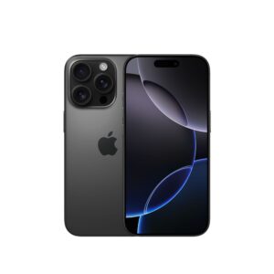Smartphone Apple iPhone 16 Pro 6,3" 5G - 256 Go / 8 Go - Double SIM - Noir /Titane