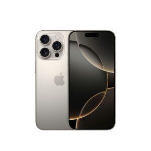 Smartphone APPLE iPhone 16 Pro 6,3" 5G Double SIM - 256 Go / 8 Go - Titane Naturel