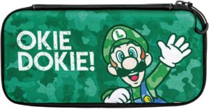 Pochette De Transport PDP Slim Edition Luigi Camo Pour NINTENDO Switch