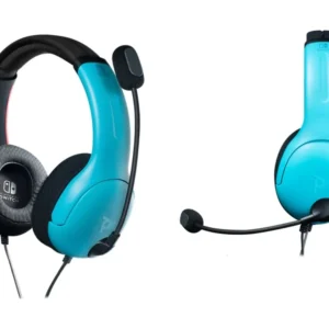 Casque Filaire Gaming PDP AIRLITE LVL40 Pour NINTENDO Switch - Bleu Et Rouge