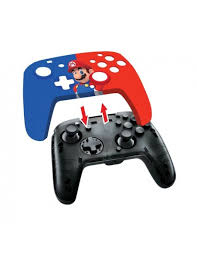 Manette Gaming Filaire PDP Faceoff Deluxe Mario - NINTENDO Switch