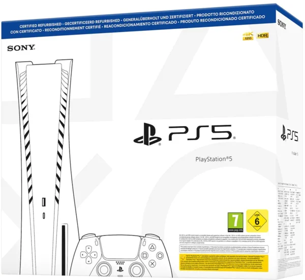 Console PlayStation 5 - 825 Go - Châssis C (Reconditionnée Certifiée)