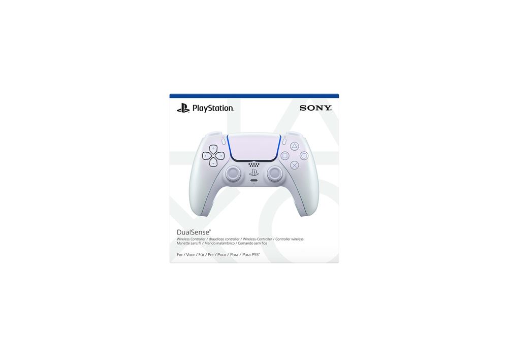 Manette Sans Fil SONY Dualsense Chroma Pearl Pour PlayStation 5 Et PC - Blanc Nacré