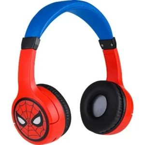 Casque Bluetooth Sans Fil BOL Spiderman Avec Limite De Volume - Bleu / Rouge