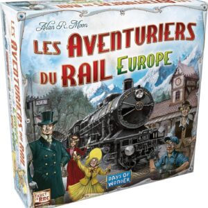 Jeu De stratégie Asmodée - Les Aventuriers du Rail Europe