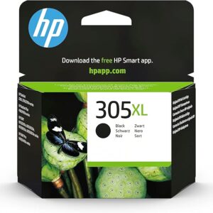 Cartouche D'Encre D'Origine HP 305XL À Haut Rendement - Noire