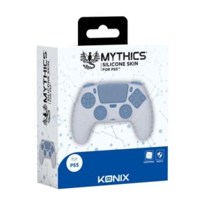 Protection Silicone KONIX Mythics Pour Manette PlayStation 5 - Blanc