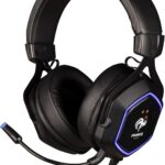 Casque Gaming Filaire KONIX 7.1 Edition FFF Pour PlayStation 4 - Noir Et Bleu