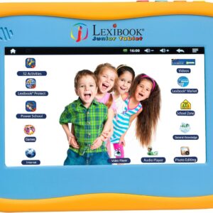 Le Divertissement LEXIBOOK Junior Tablet - 1/4GB - Bleu / Jaune
