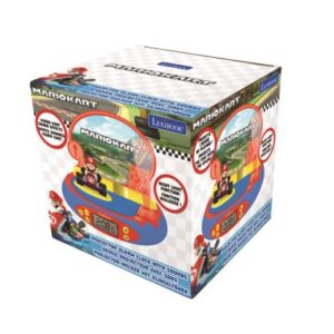 Réveil Projecteur LEXIBOOK Mario Kart 3D Avec Sons