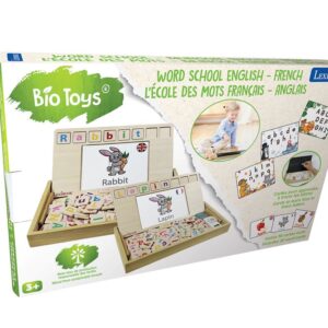 Jeu Découverte LEXIBOOK Bio Toys: L’Ecole Des Mots Bilingue Français-Anglais