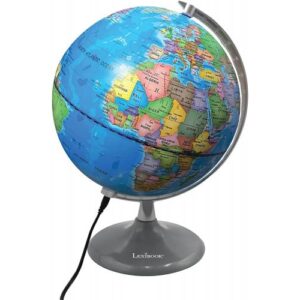 Jouet Éducatif Globe Lumineux 2-En-1 LEXIBOOK Modèle NLJ185EN