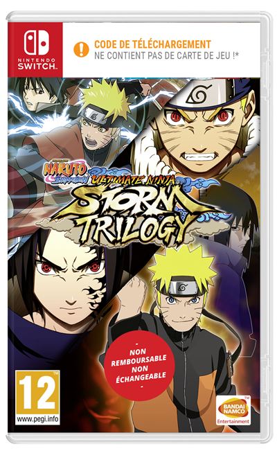 Code De Téléchargement Naruto Shippuden Ultimate Ninja Storm Trilogy - NINTENDO Switch