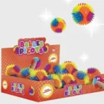 Balle Picots Lumineuse Diamètre 7CM - Fluo