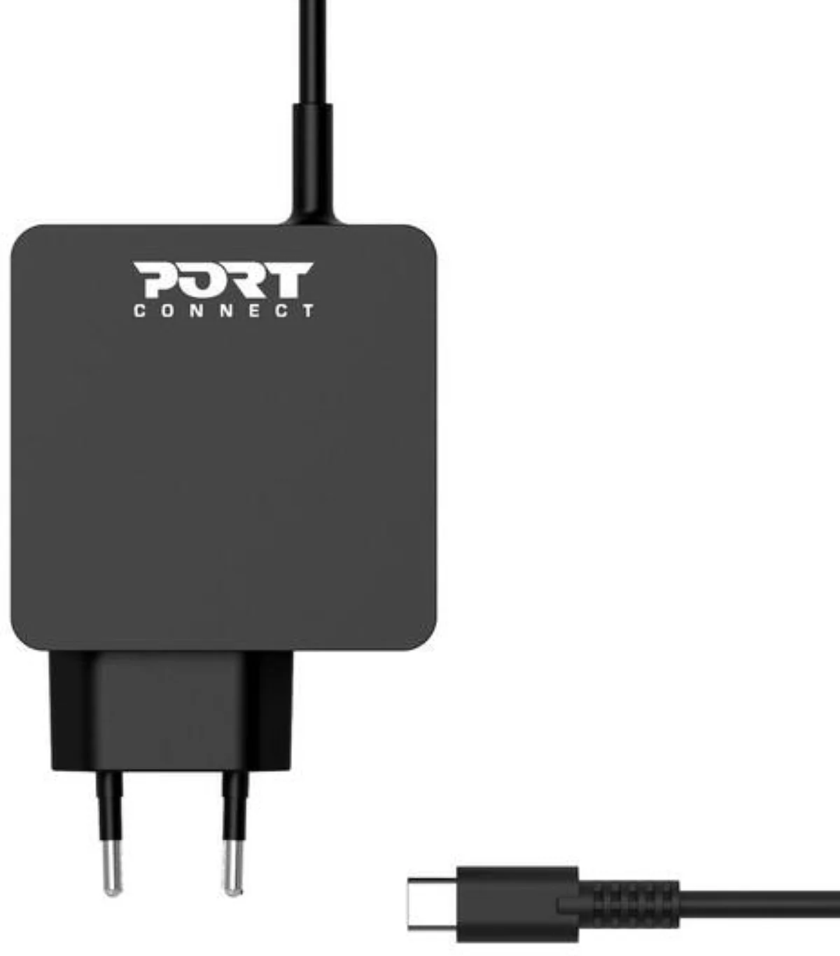 Chargeur Secteur PORT DESIGNS 45W USB-C - Noir