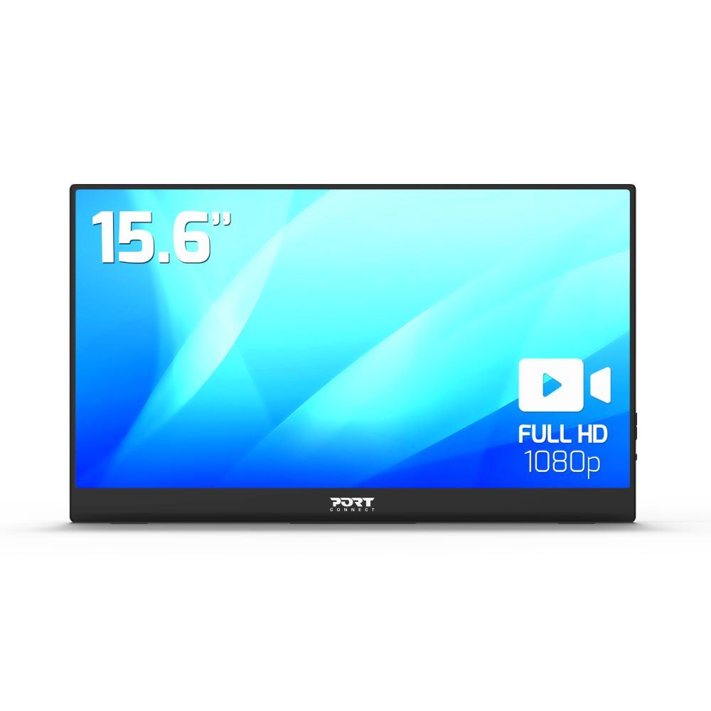 Écran Nomade LCD PORT DESIGN Connect FHD - 15.6" - Noir