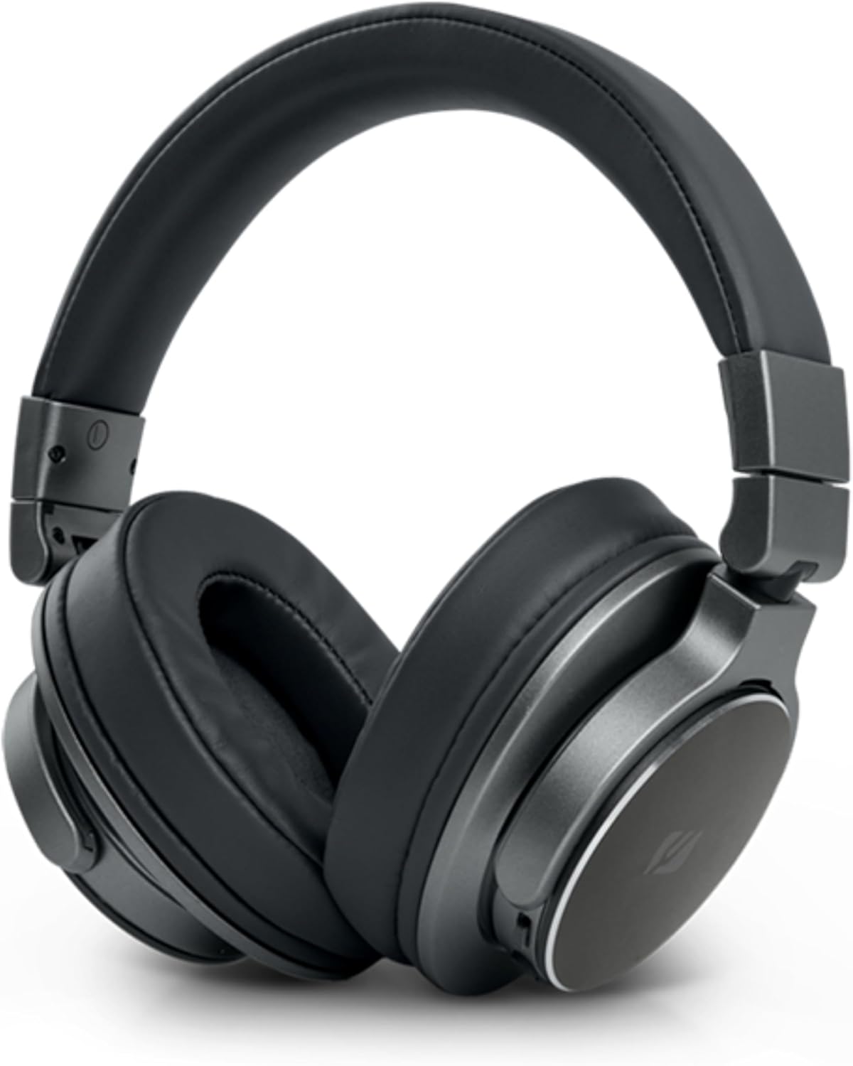 Casque Audio Bluetooth MUSE Premium - Aspect Cuir Mains Libres - Noir