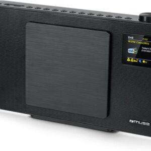 Micro-chaîne Audio MUSE 40W Avec Bluetooth M65DBT - Noire