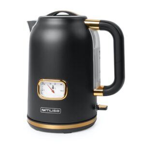 Bouilloire MUSE MS-030 BC, 1.7L / 2200W - Noir